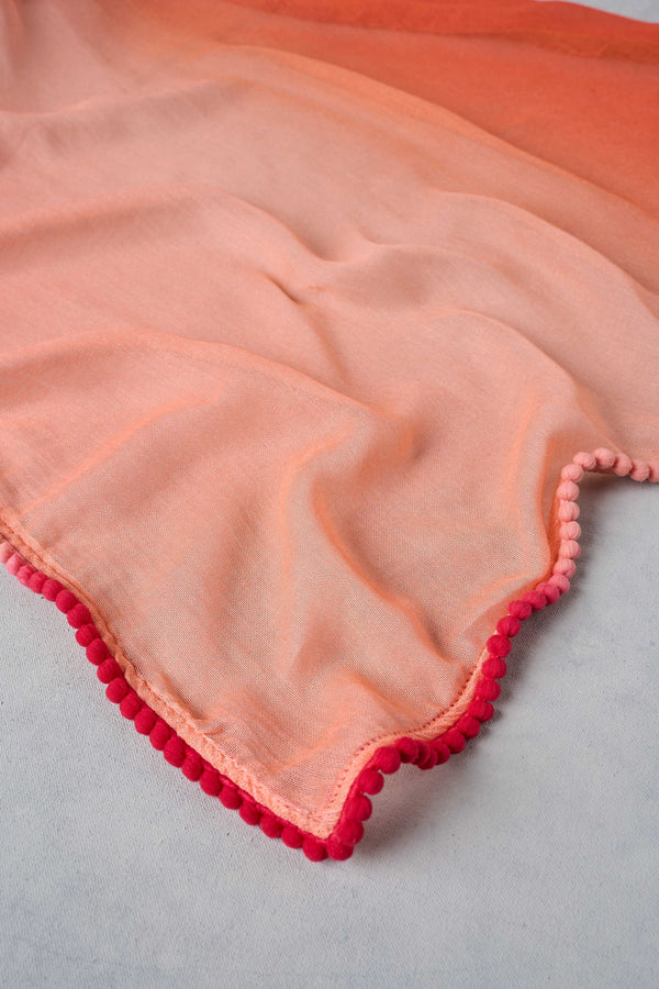 Ombre Scarf - Orange