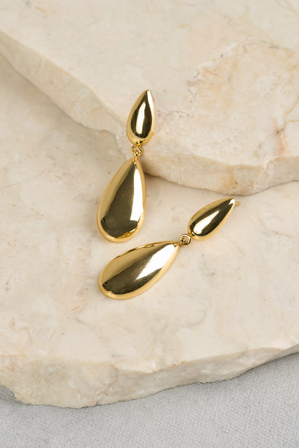 Golden Drops Earrings