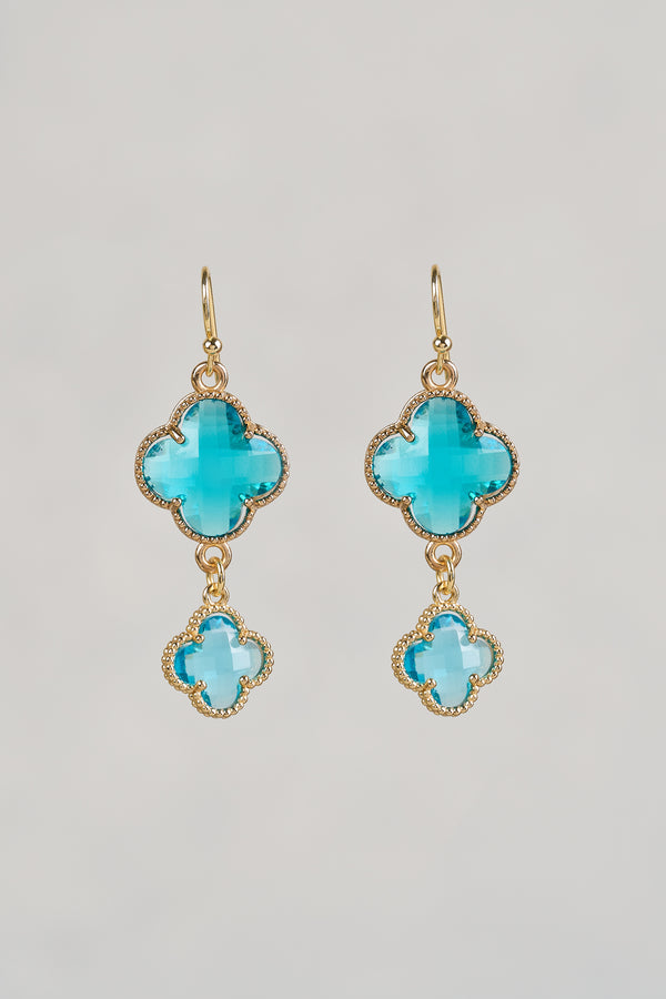 Clover Droplets - Aqua