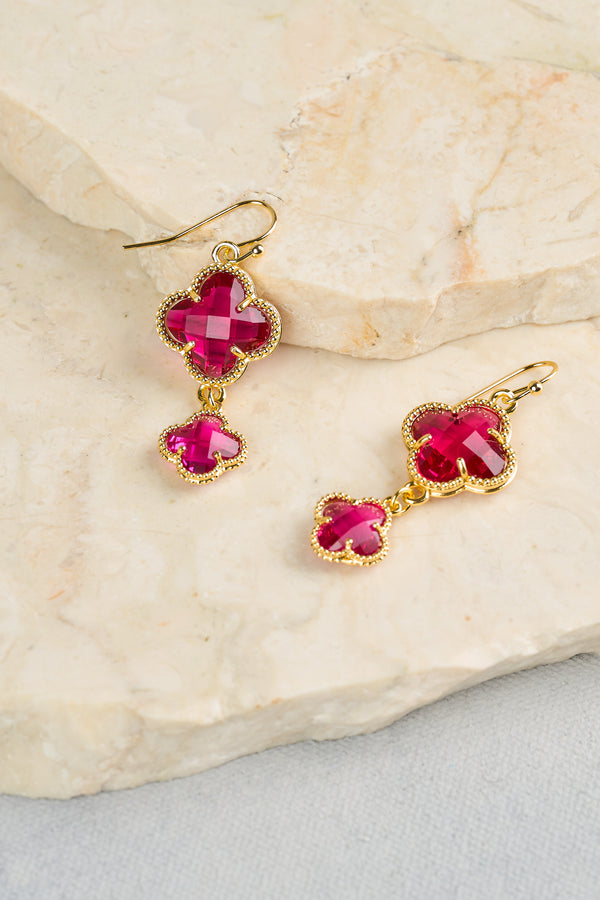 Clover Droplets - Pink