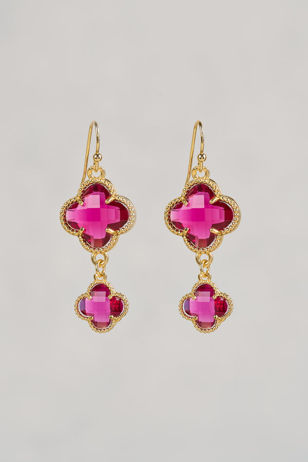 Clover Droplets - Pink