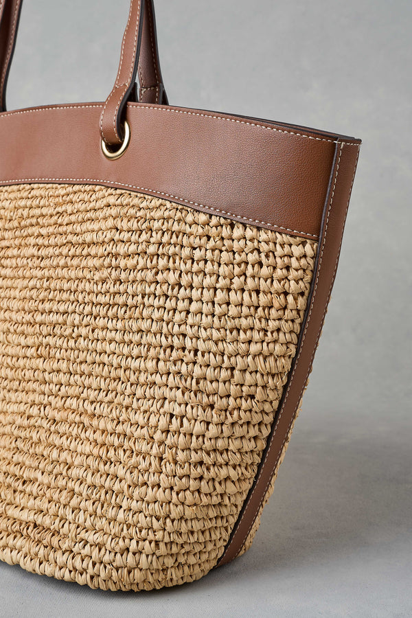 Summer Basket Bag - Natural