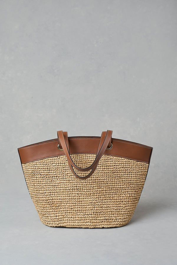 Summer Basket Bag - Natural