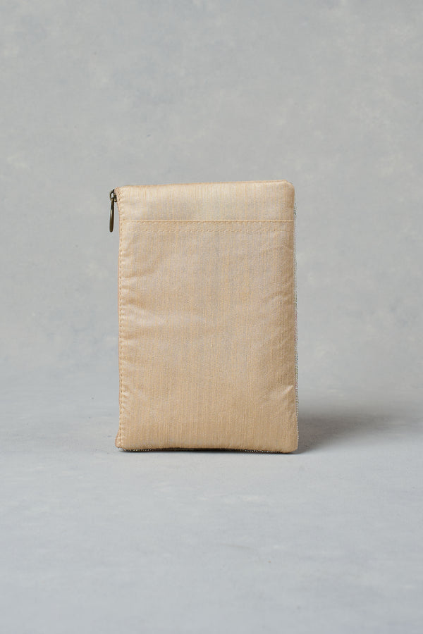 Floral Border Cos Bag - Multicolour