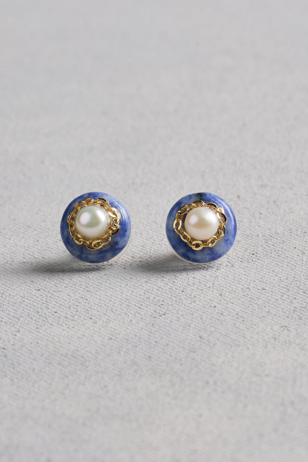 Dainty Studs - Blue