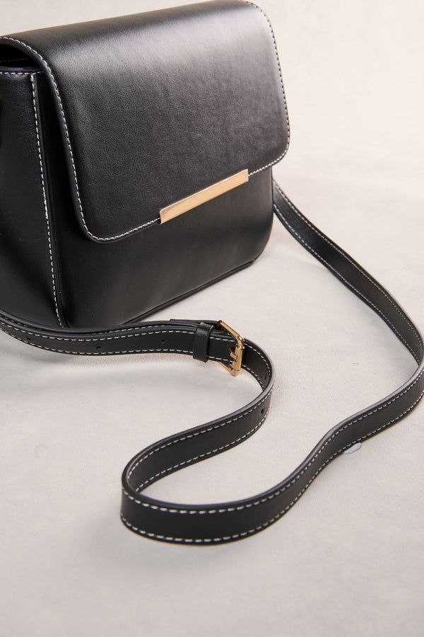Structured Crossbody - Black