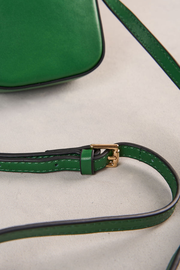 Structured Phone Bag - Green