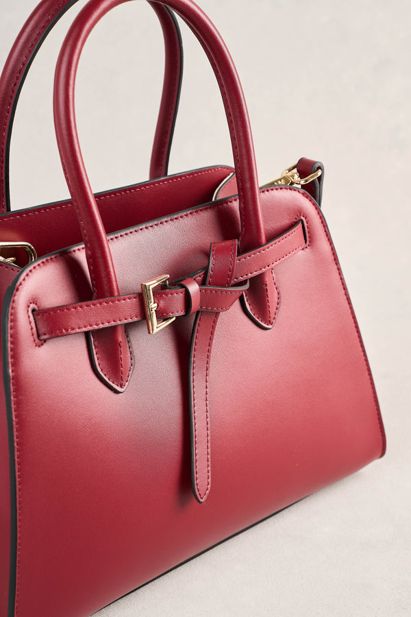 Bowler Bag - Crimson