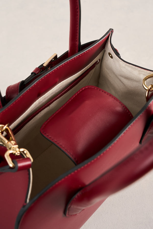 Bowler Bag - Crimson