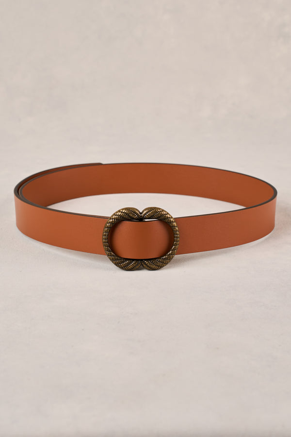 Sienna Leather Belt - Tan