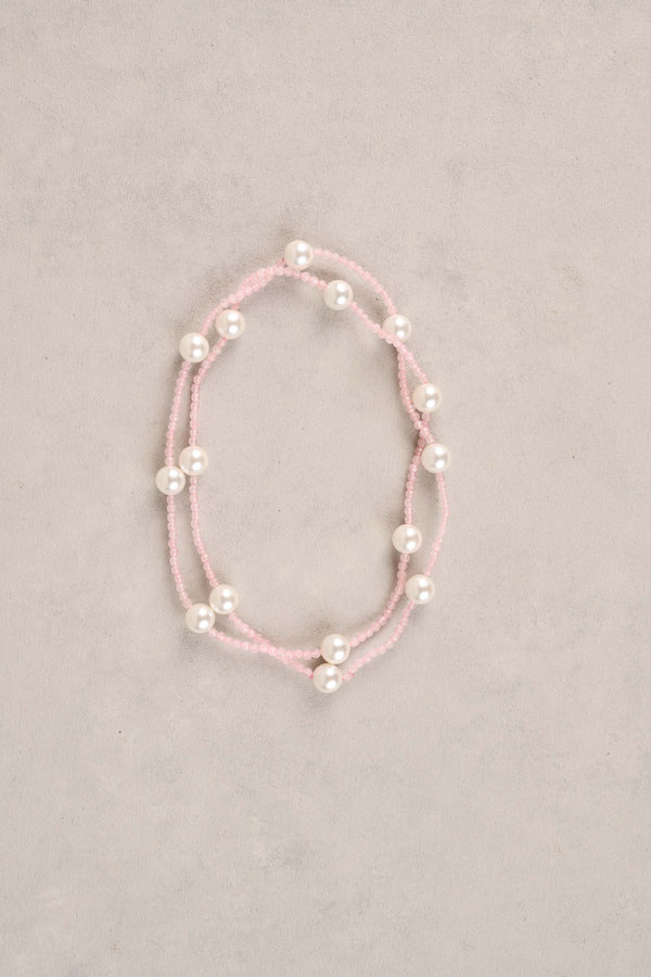 Chianna Necklace - Light Pink