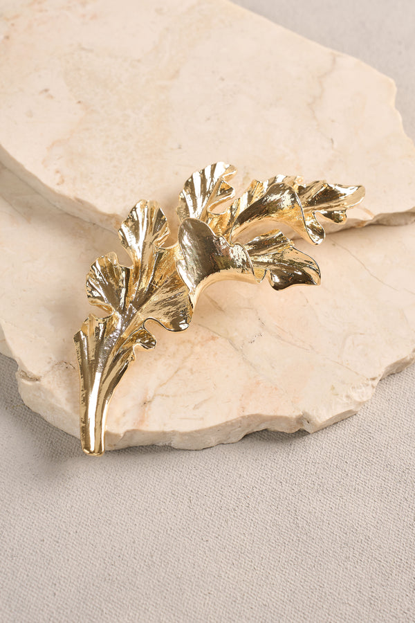 Chyka Brooch - Gold