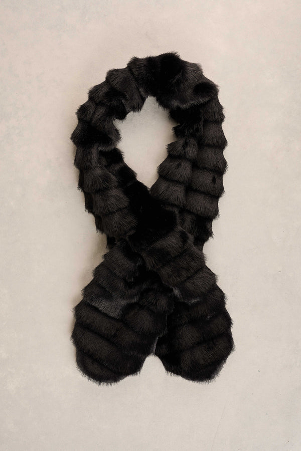 Faux Fur Collar - Black