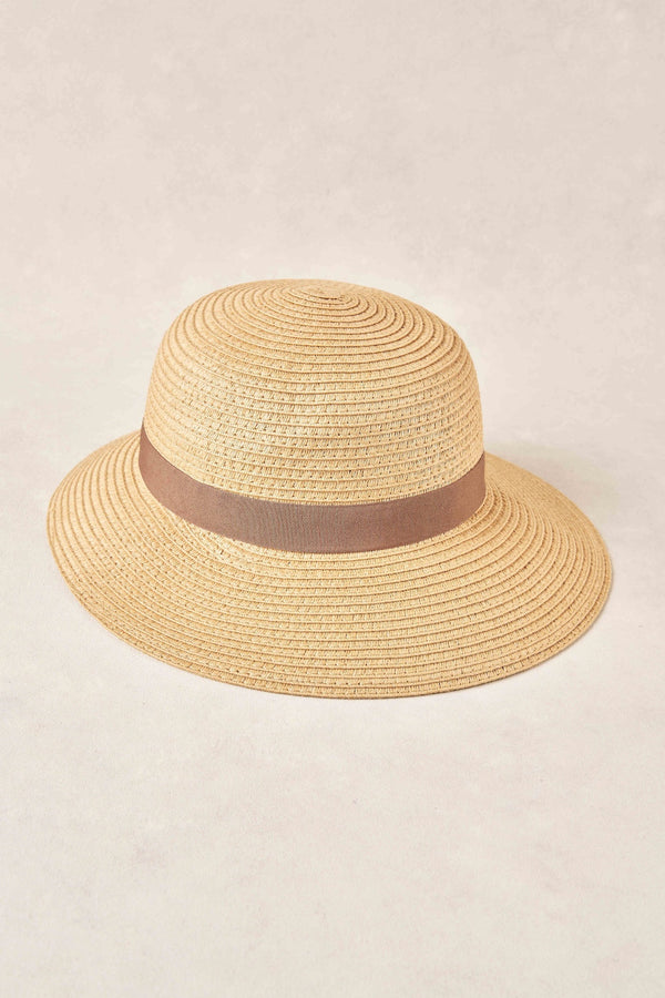 Woven Structured Hat - Natural