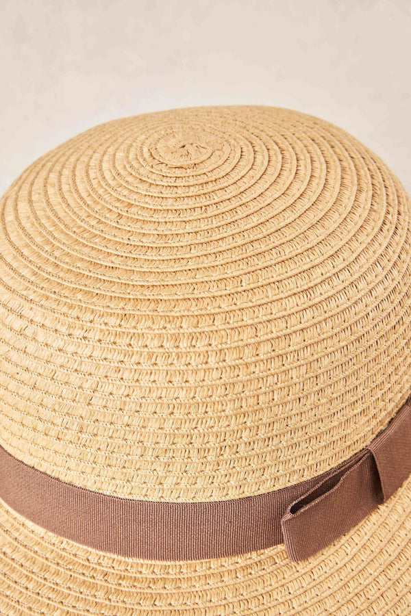 Woven Structured Hat - Natural