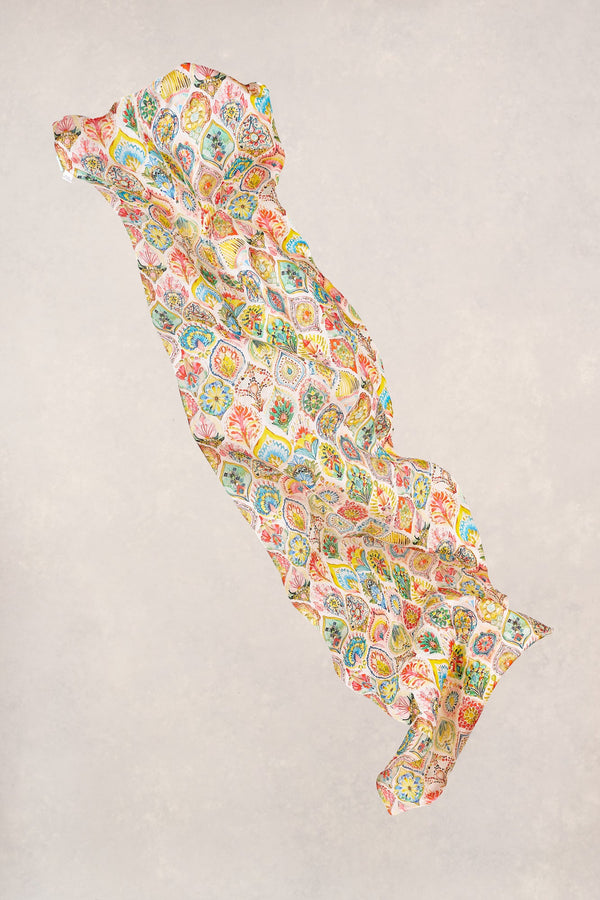 Tiles Scarf - Multicolour