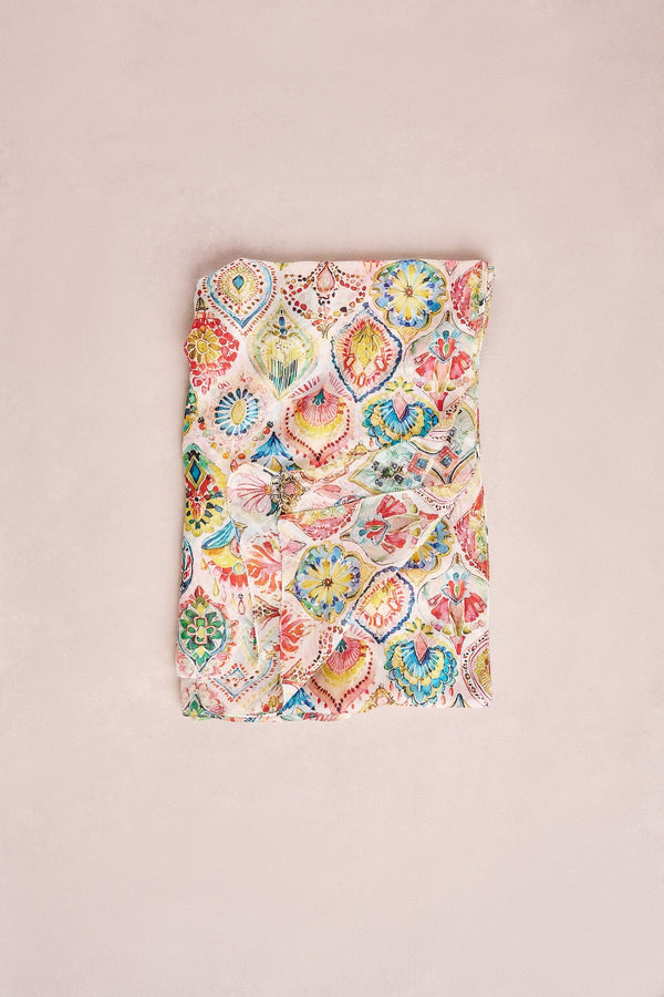 Tiles Scarf - Multicolour