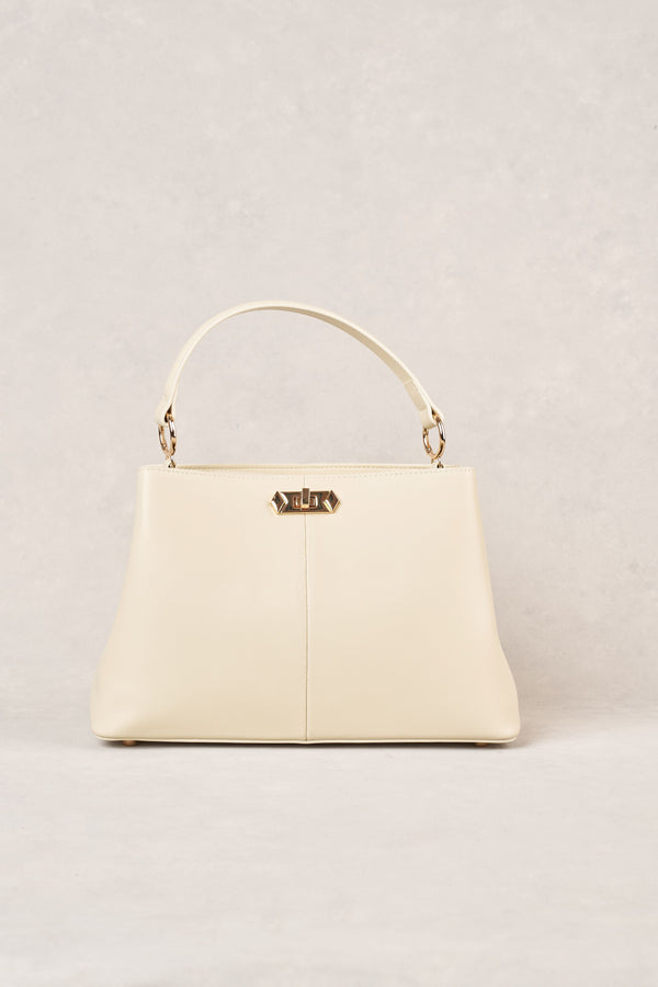 Satchel Tote Bag - Chalk