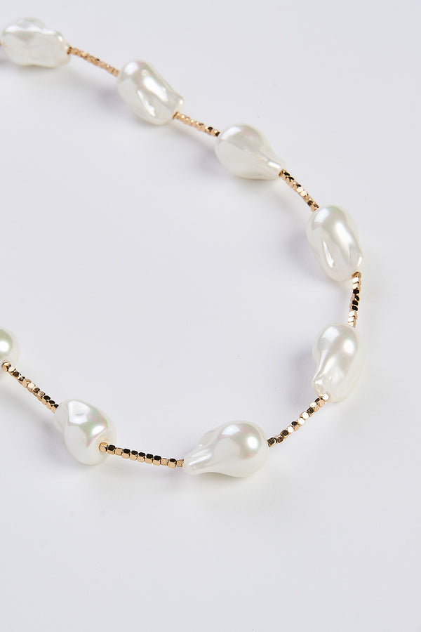 Baroque Pearl 2 in 1 Necklace