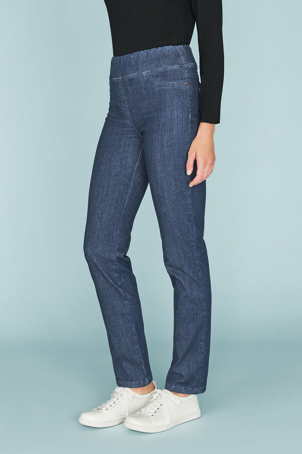 Bengajean Full Length Straight Leg - Indigo Rinse