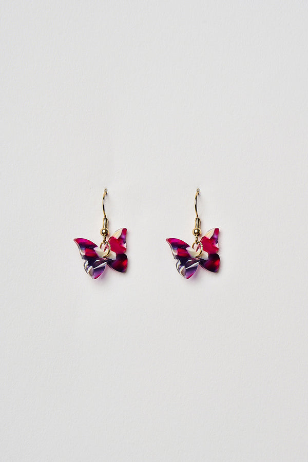 Butterfly Resin Earrings