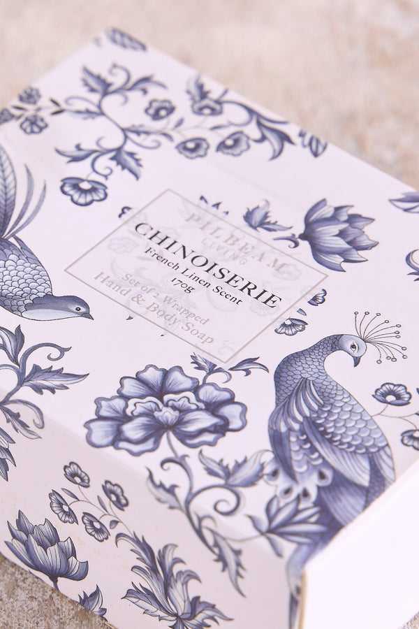 Chinoiserie Scented Soap Gift Set