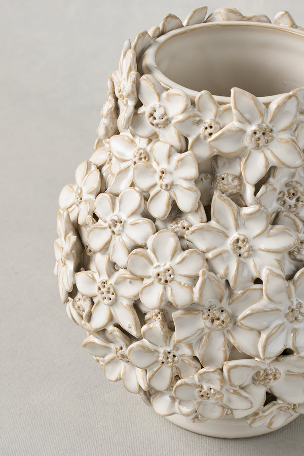 Fleur Vase – Cream