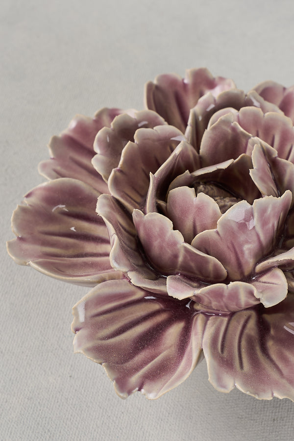 Ceramic Flower – Mauve