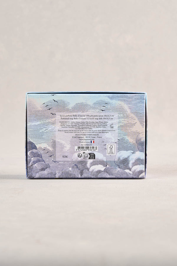 Fragonard Belle D'Amour Soap Dish Set