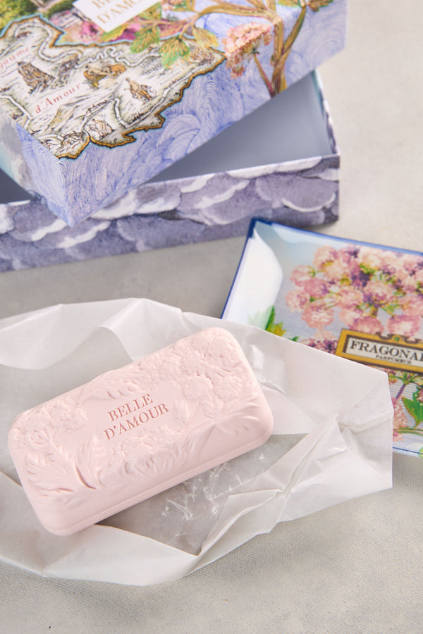 Fragonard Belle D'Amour Soap Dish Set
