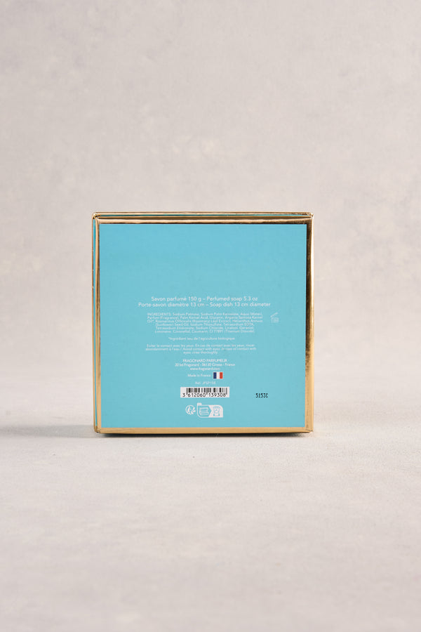 Fragonard Rose Lavande Soap & Dish Set