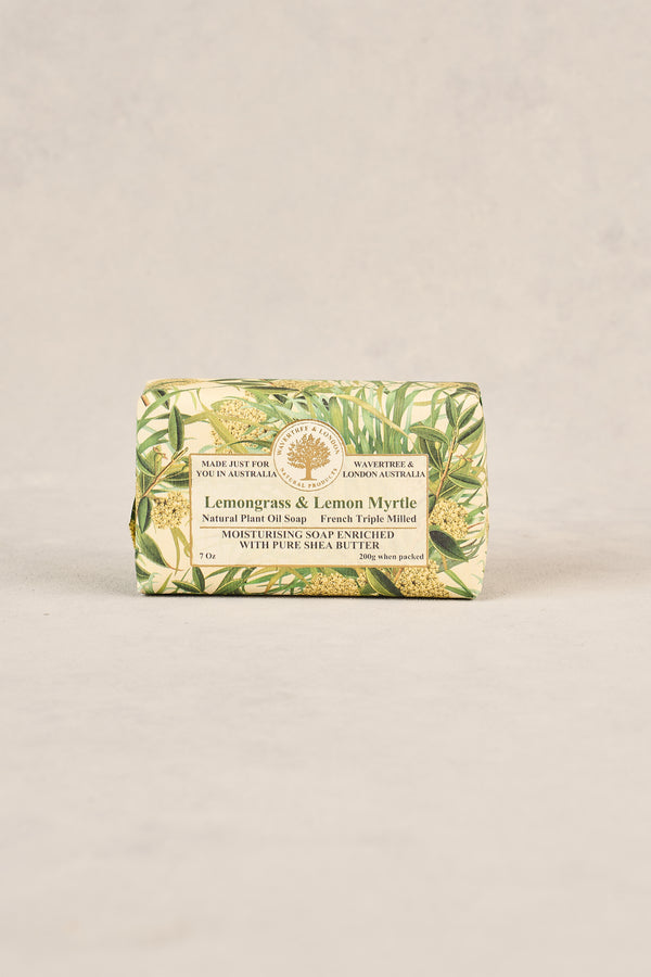 Wavertree Lemongrass and Lemon Myrtle Soap