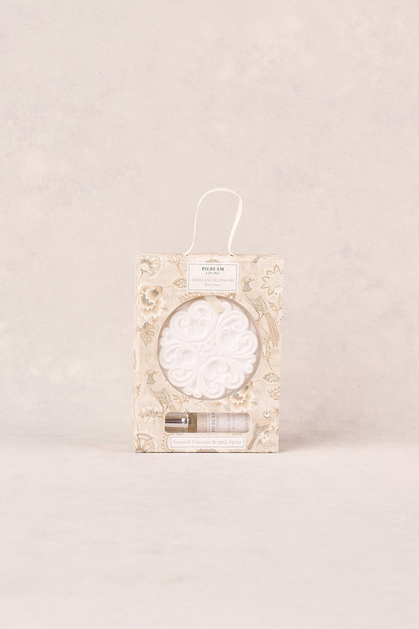 Timeless Blossoms Ceramic Disc