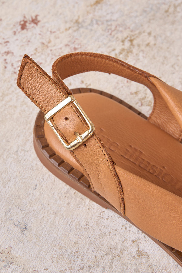 Mikayla Slingback Sandal - Tan
