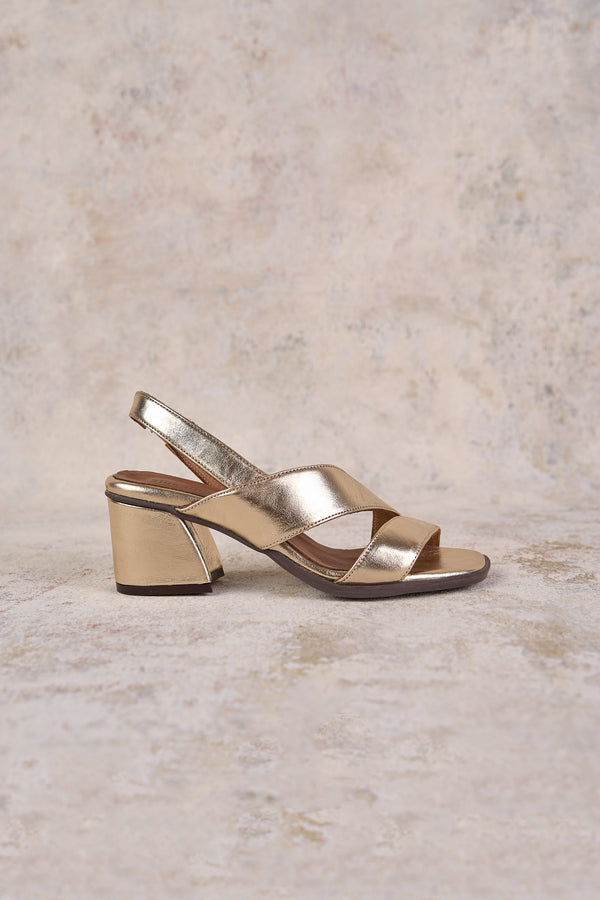 Minnie Gold Heel - Gold