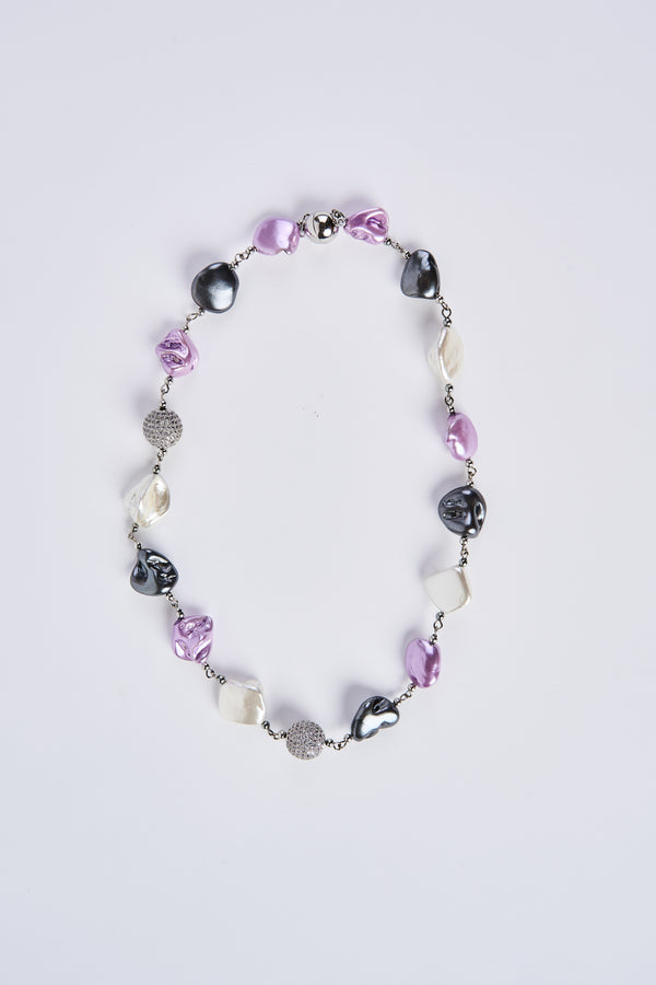Multi Shell Beaded Necklace