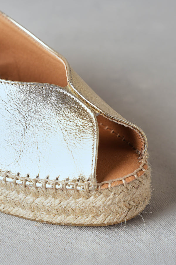 Isla Espadrille – Gold