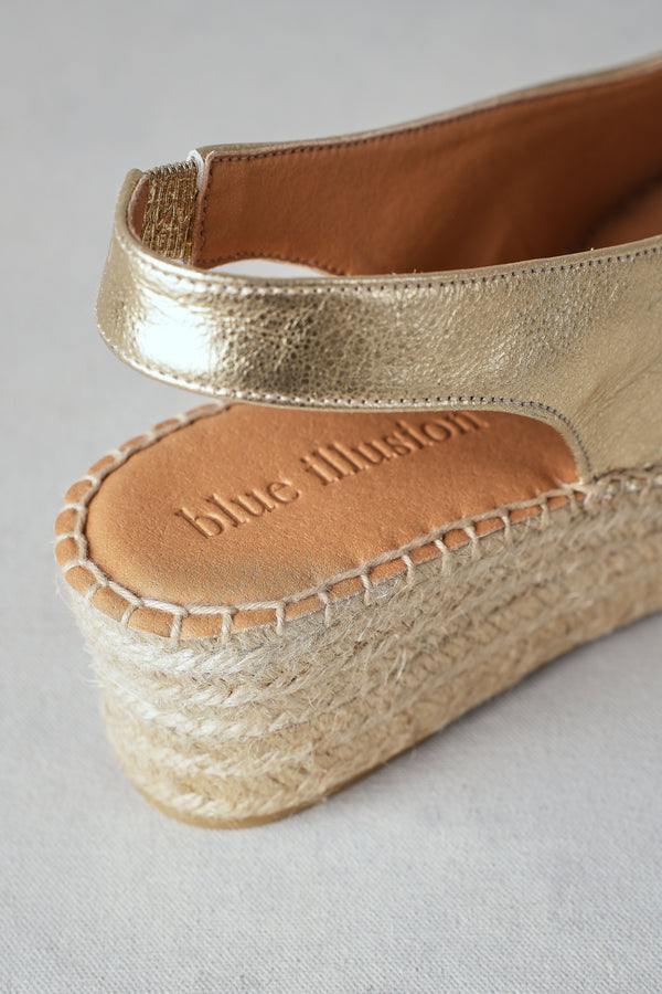 Isla Espadrille – Gold
