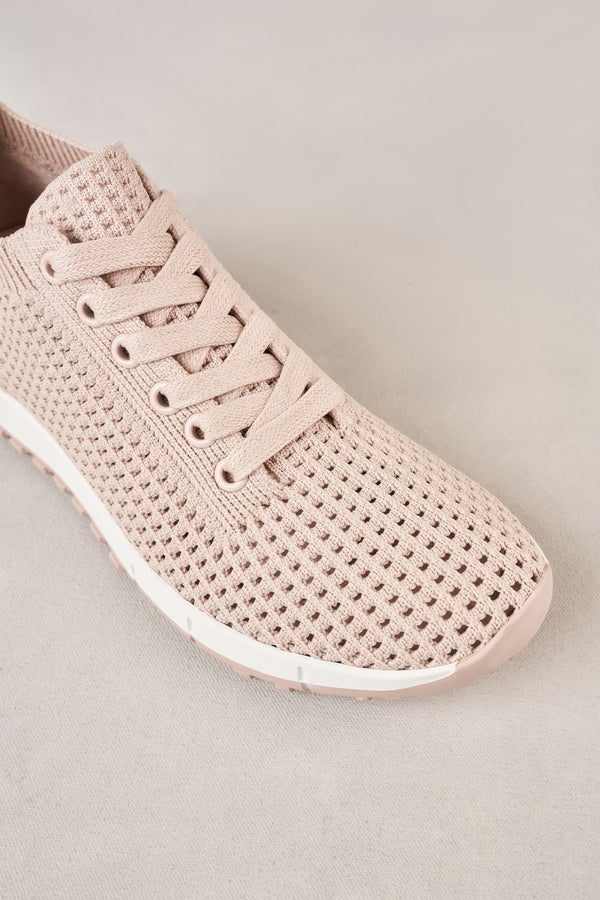 Perla Knit Sneaker - Stone