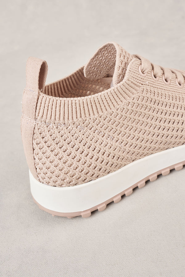 Perla Knit Sneaker - Stone