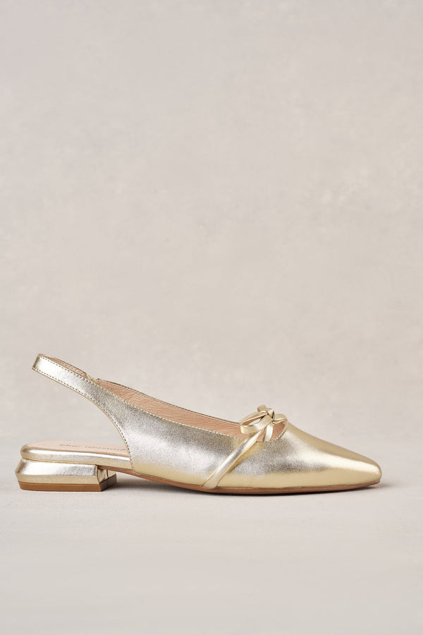 Sabine Slingback - Gold