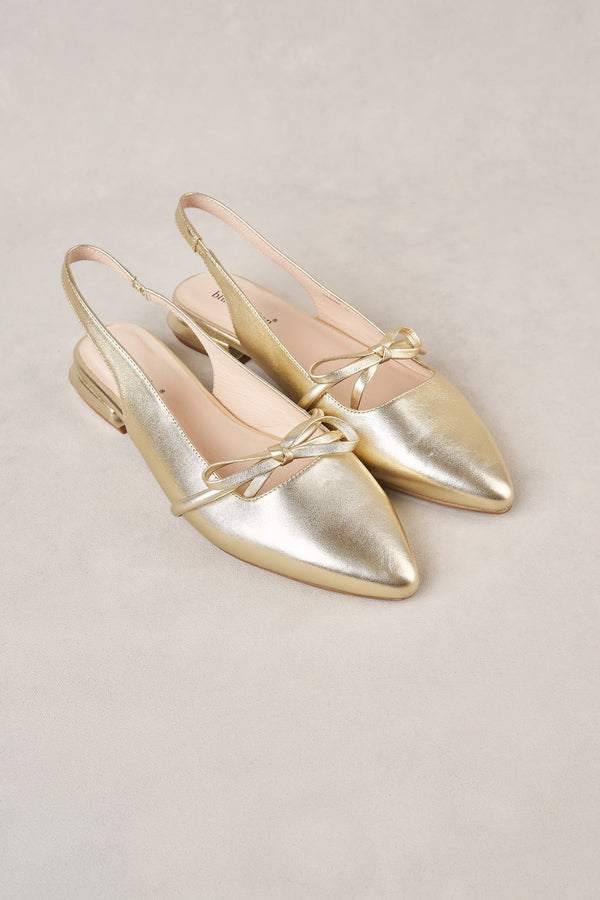 Sabine Slingback - Gold
