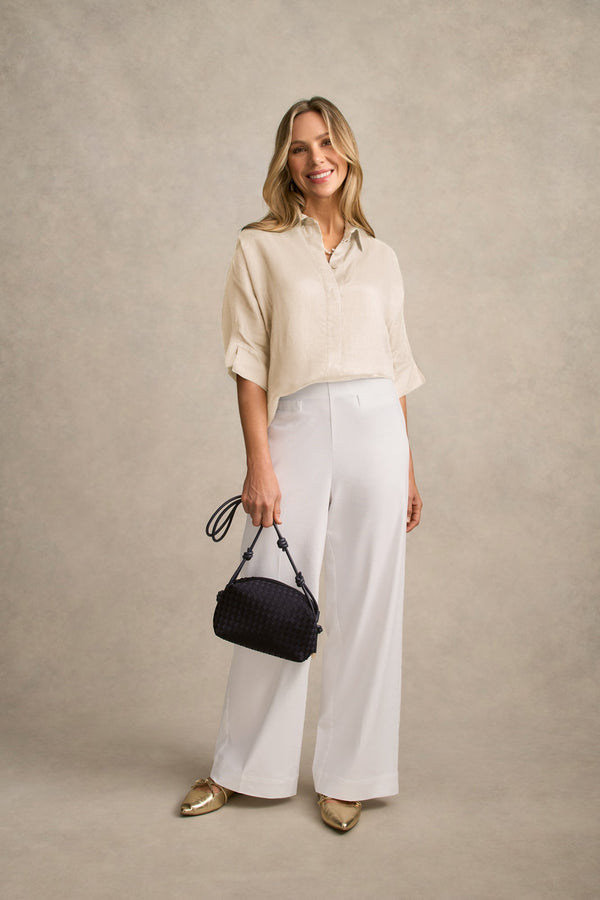 Relaxed Lightweight Shirt - Natural Cross Dye