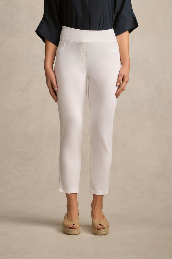Bengajean® 3/4 Slim Leg - White