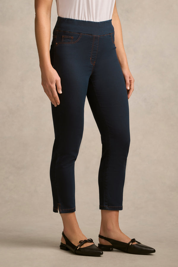 Bengajean® 3/4 Slim Leg - Clean Denim Blue