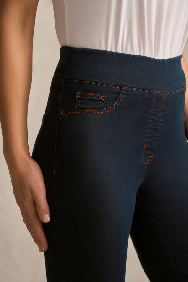 Bengajean® 3/4 Slim Leg - Clean Denim Blue