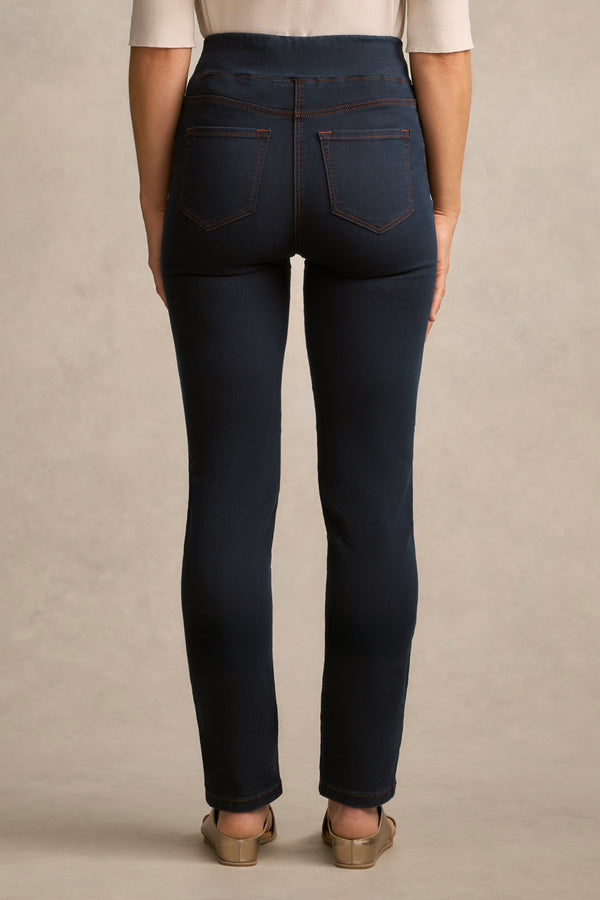 Bengajean® Full Length Straight Leg - Clean Denim Blue
