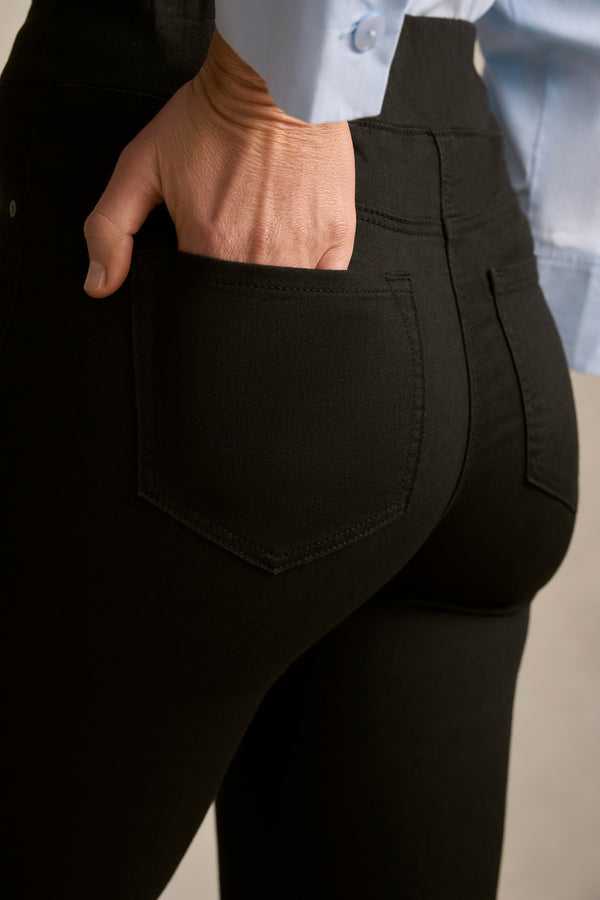 Bengajean® Full Length Skinny Leg - Black