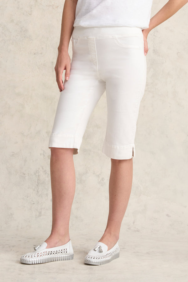 Bengajean Short - White
