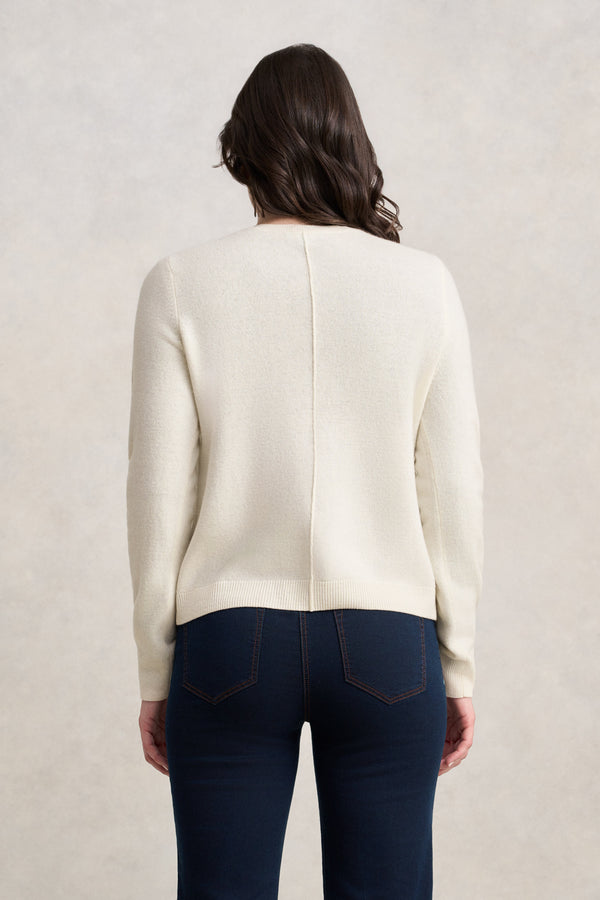 Classic Cardigan - Cream
